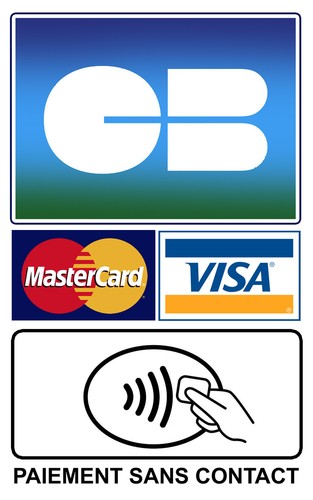 Paiement sans contact - paiement, cb