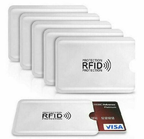 étui carte bancaire bleue - 5,