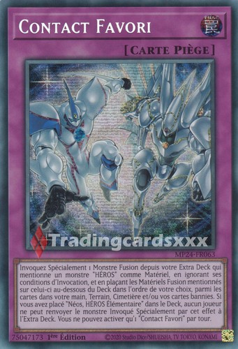 Contact favori pse - yu-gi-oh!,