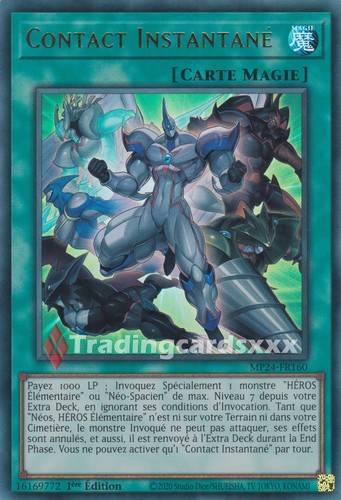 Contact instantané - yu-gi-oh!,